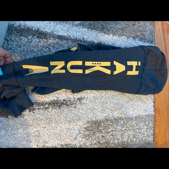 blue long sleeve shirt - Picture 2 of 4